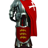 Wearable medieval knight armor costume for cosplay and display